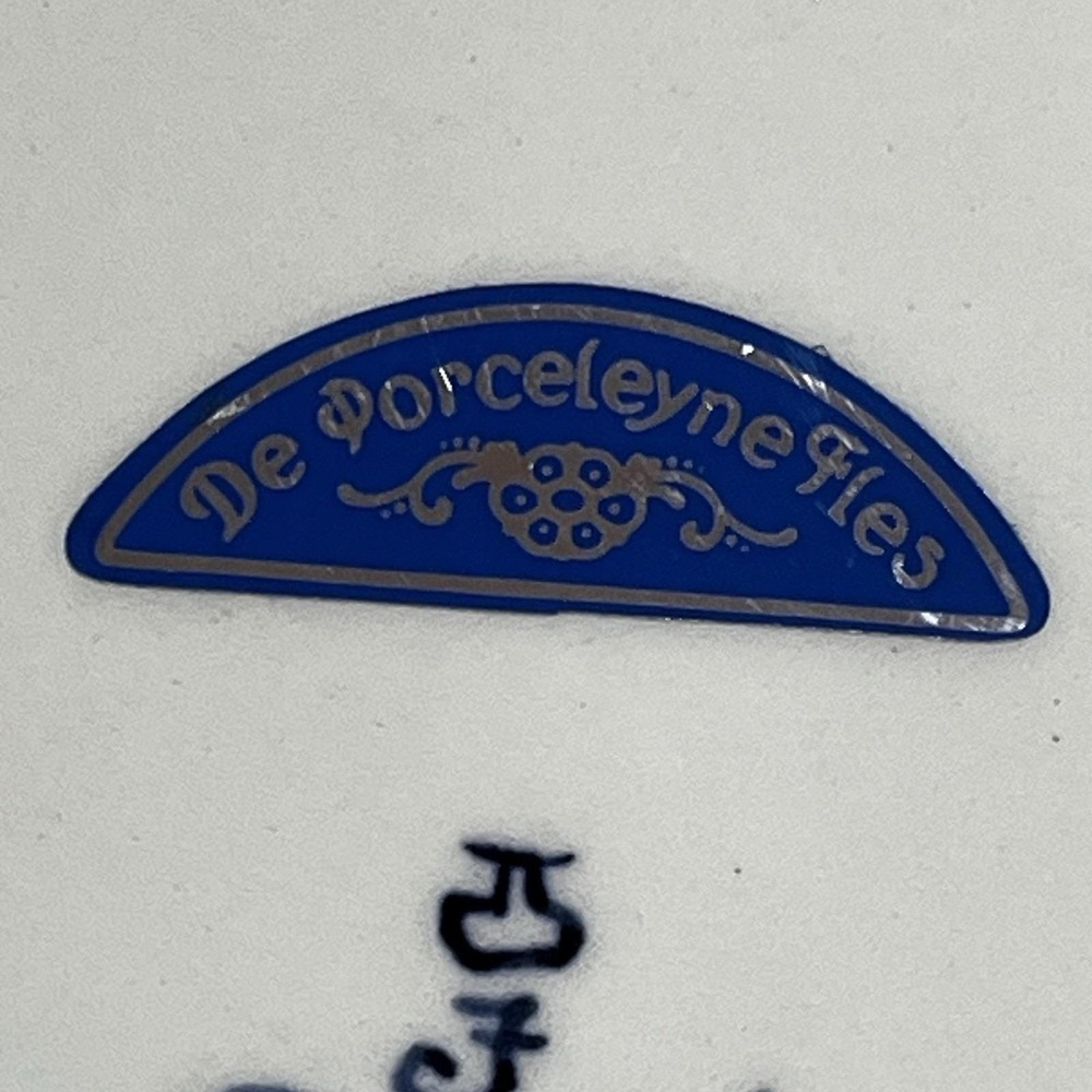 Royal Delft De Porceleyne Fles Polychrome 5.5" Plate Multicolor Floral 1985 P103 - Picture 6 of 14